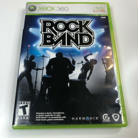 Rock Band (Microsoft Xbox 360, 2007) Complete, VG