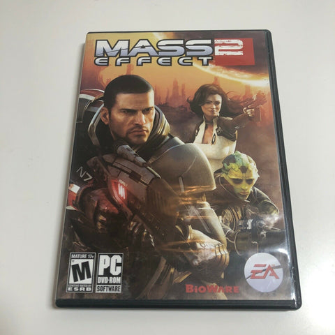 Mass Effect 2 (PC DVD-ROM, 2010) EA Game, Bioware,  Complete, VG