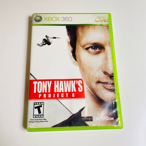 Tony Hawk's Project 8 (Microsoft Xbox 360, 2006) Disc Surface Is As New!