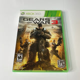 Gears of War 3 (Xbox 360, 2011) CIB, Complete, Disc Surface Is As New!
