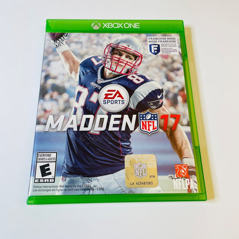 Madden NFL 17 (Microsoft Xbox One) CIB, Complete, VG