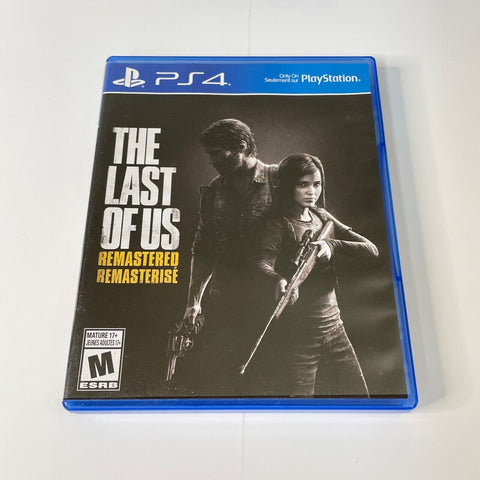 The Last of Us Remastered (PlayStation 4, 2014) CIB, Complete, VG