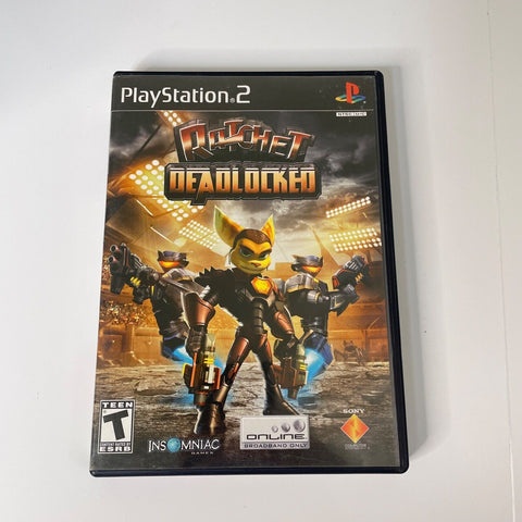 Ratchet: Deadlocked (Sony PlayStation 2, 2006) PS2, Disc Surface Is As New!