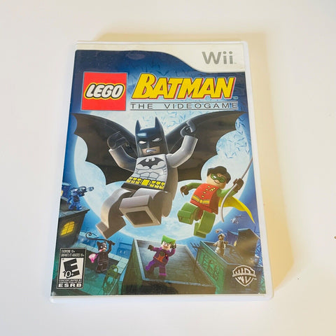 LEGO Batman The Videogame (Nintendo Wii) CIB, Complete, Disc Surface Is As New!