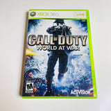 Call of Duty: World at War (Xbox 360, 2008) CIB, Disc Surface Is As New!