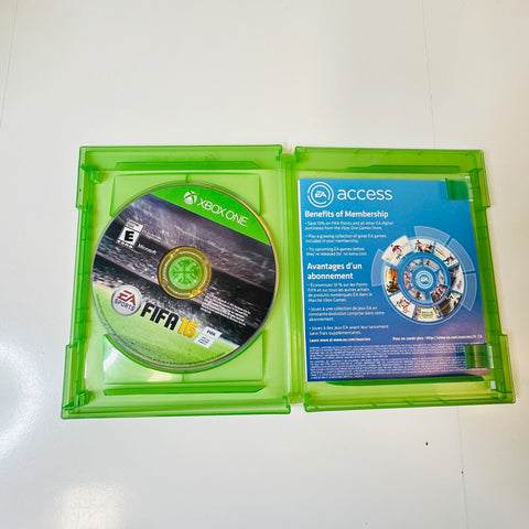 FIFA 16 (Microsoft Xbox One, 2015) CIB, Complete, VG