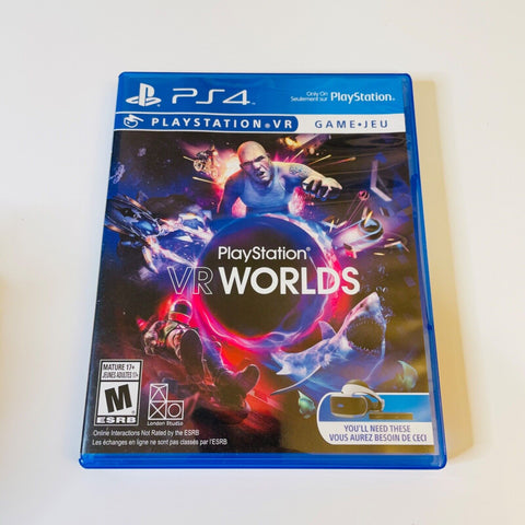 VR Worlds (Sony PlayStation 4, 2016) CIB, Complete, VG