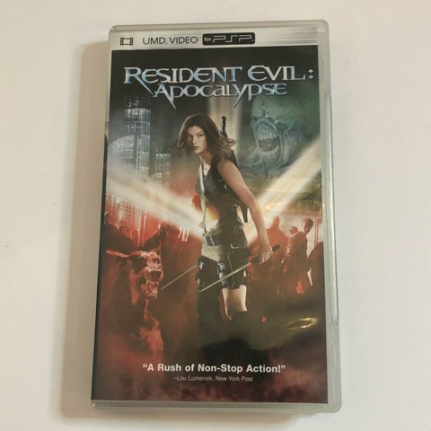 Resident Evil: Apocalypse UMD for PSP Movie, 4 Languages