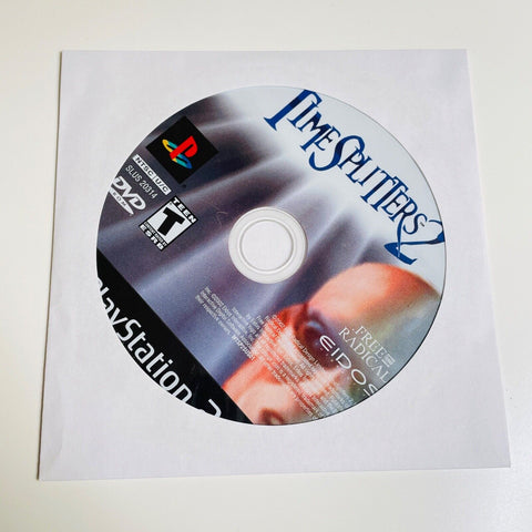 TimeSplitters 2 (Sony PlayStation 2 PS2) Disc Surface Is As New!