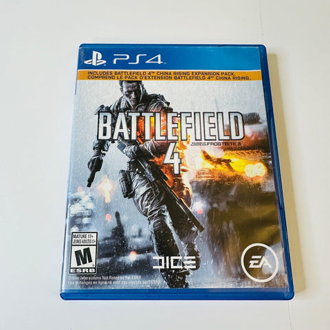 Battlefield 4 (Sony PlayStation 4, PS4, 2013) CIB, Complete, VG