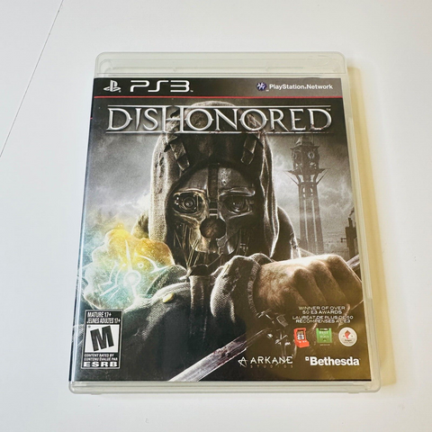 Dishonored (Sony PlayStation 3, 2012) PS3, CIB, Complete, VG