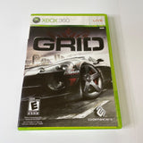 GRID (Microsoft Xbox 360, 2008) CIB, Complete, Disc Surface Is As New!