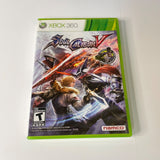 Soul Calibur V (Microsoft Xbox 360, 2012) CIB, Complete, Disc Surface Is As New!