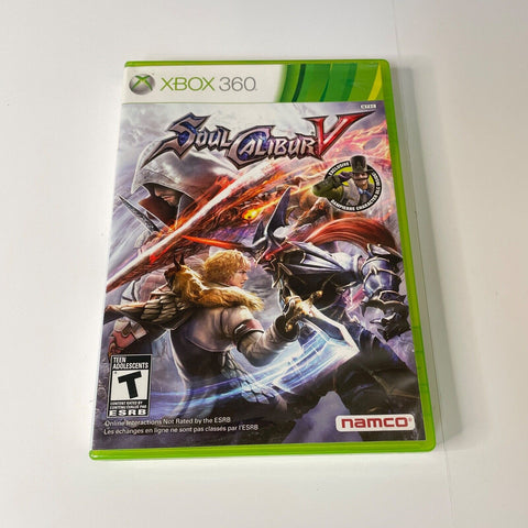 Soul Calibur V (Microsoft Xbox 360, 2012) CIB, Complete, Disc Surface Is As New!