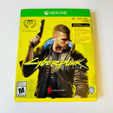 Cyberpunk 2077 - Microsoft Xbox One w/Steelbook Case, CIB, Complete, VG