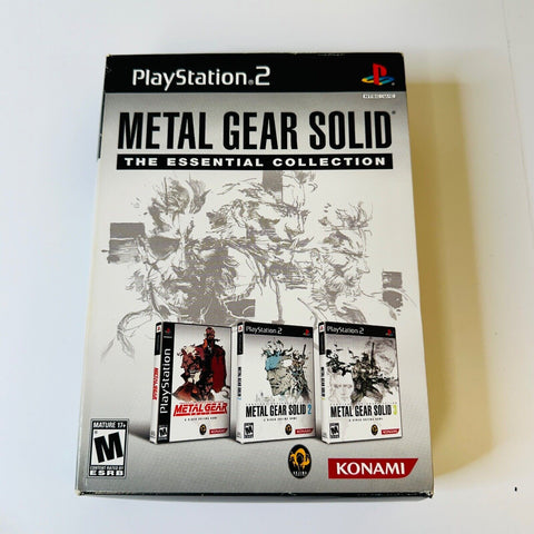 Metal Gear Solid: The Essential Collection (PlayStation 2, PS2) Discs Are Mint!