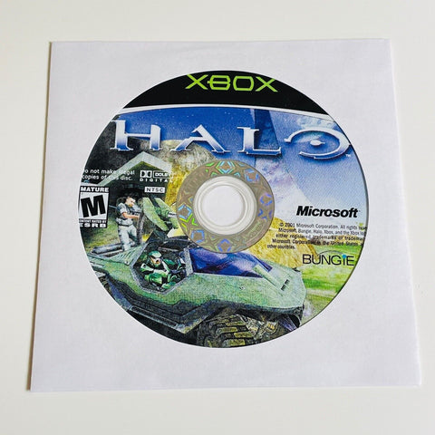 Xbox Halo: Combat Evolved (Microsoft Xbox, 2001) Disc Surface Is As New!