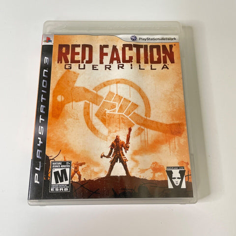 Red Faction: Guerrilla (Sony PlayStation 3, 2009) PS3, CIB, Complete, VG