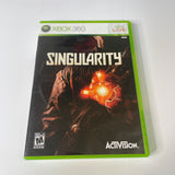 Singularity (Microsoft Xbox 360, 2010) CIB, Complete, VG Disc Surface Is As New!