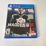 Madden NFL 18 - Sony PlayStation 4, PS4, CIB, Complete, VG
