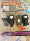 Huge Lot 16LB of Crafts Making Supplies, Tools, Paper cutters, ribbons, etc