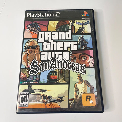 Grand Theft Auto: San Andreas - Playstation2, PS2, CIB, Complete, Disc As New!