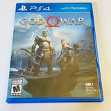 God of War (Playstation 4, PS4, 2018) CIB, Complete, VG