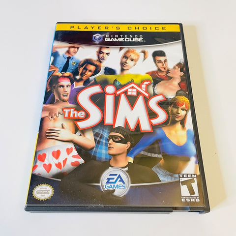 The Sims (Nintendo GameCube, 2003) CIB, Complete, VG Disc Surface Is As New!