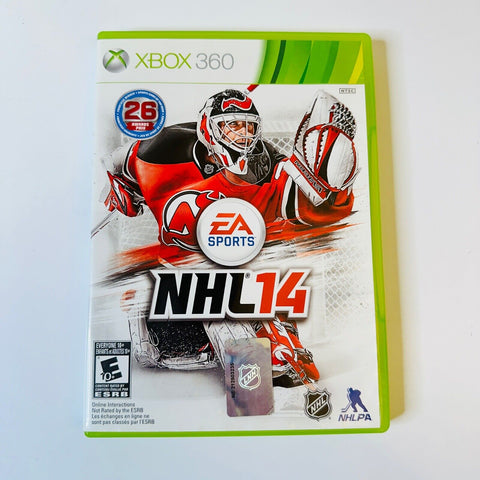 NHL 14 (Microsoft Xbox 360, 2013) CIB, Complete, Disc Surface Is As New!