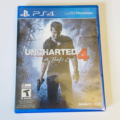 Uncharted 4: A Thief's End for PlayStation 4 (DVD, 2016) Brand New Sealed!