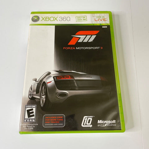 Forza Motorsport 3 (Microsoft Xbox 360) CIB, Complete, Discs Surface Is As New!
