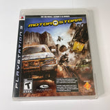 MotorStorm (Sony PlayStation 3 PS3, 2007) CIB, Complete, VG