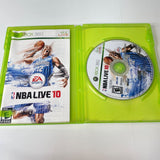 NBA Live 10 (Microsoft Xbox 360) CIB, Complete, Disc Surface Is As New!