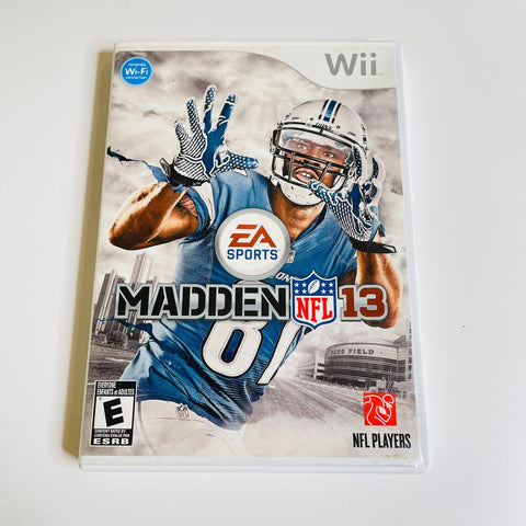 Madden NFL 13 (Nintendo Wii, 2012) VG Disc Surface Is As New!