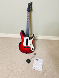 PlayStation Guitar Hero Band Hero PS2 PS3 Wireless Red Guitar 95893.805 W/Dongle