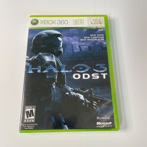 Halo 3: ODST Xbox 360, CIB, Complete, VG, Discs Are Mint!