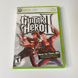 Guitar Hero II 2 Microsoft Xbox 360 CIB, Complete, Disc Surface Is As New!