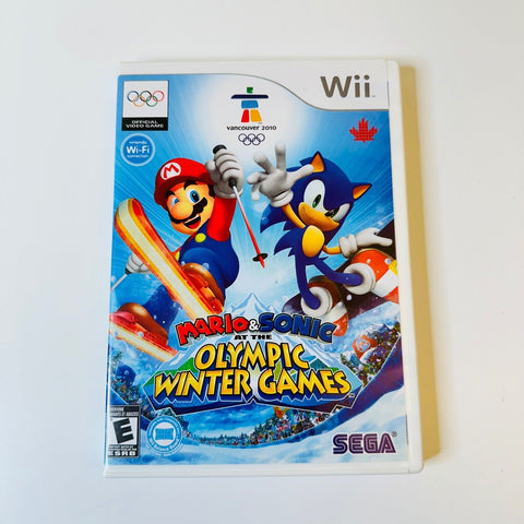 Mario & Sonic at the Olympic Winter Games ( Wii ) CIB, Complete, Disc is Mint!