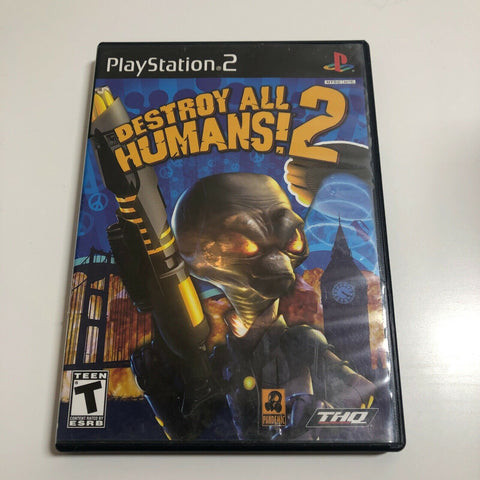 Destroy All Humans 2 (Sony PlayStation 2, 2006 PS2)