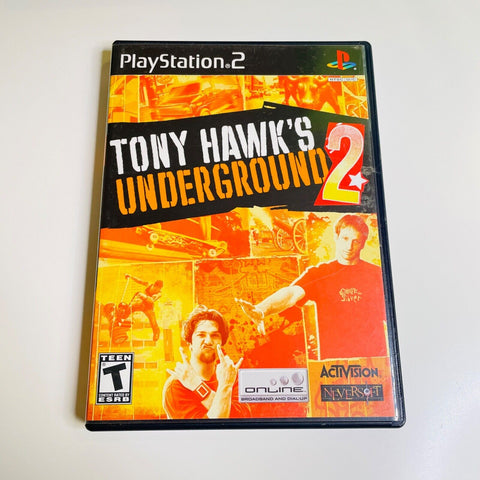 Tony Hawk's Underground 2 PlayStation 2 PS2 CIB, Complete Disc Surface Is As New