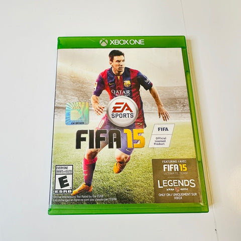FIFA 15 (Microsoft Xbox One, 2014) CIB, Complete, VG