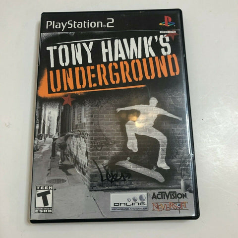 Tony Hawks Underground - (PS2) Case and manual, No game