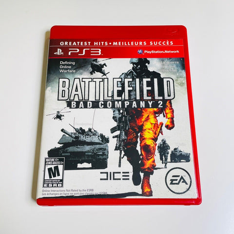 Battlefield: Bad Company 2 (Sony PlayStation 3, 2011) PS3 Complete CIB VG