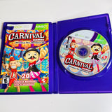 Carnival Games (Microsoft Xbox 360, 2011) CIB, Complete, Disc Surface Is As New