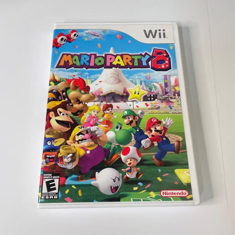 Mario Party 8 (Nintendo Wii, 2006) CIB, Complete, Disc Surface Is As New!