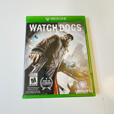 Watch Dogs (Microsoft Xbox One, 2014) CIB, Complete, VG