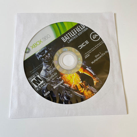 Battlefield 3 (Microsoft Xbox 360, 2011) Disc 1 Only, Disc Is Nearly Mint!