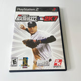 Major League Baseball 2K7 (Sony PlayStation 2, PS2) CIB, Complete, Disc is Mint!