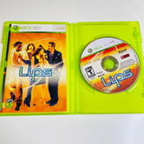 Lips Microsoft Xbox 360 CIB, Complete, VG Disc Surface Is As New!
