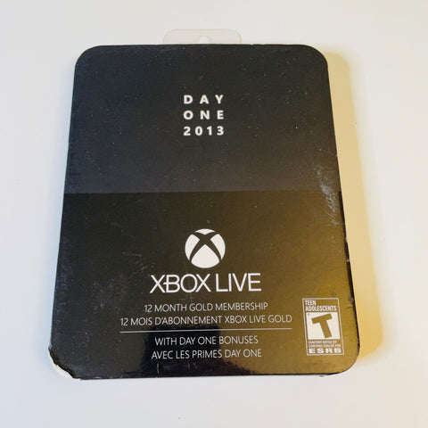 Xbox Live Day One 2013 Steelbook Collectors Item, Code is Used, Very Rare!